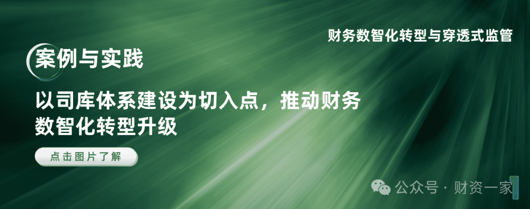 启程“十五五”：全景解读 财务数智化转型与智能化穿透式监管的新范式-财资一家