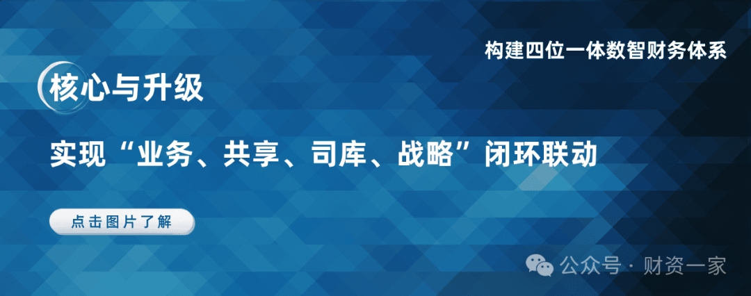 数智财务全景解读 ：构建四位一体数智财务体系，助力世界一流财务-财资一家